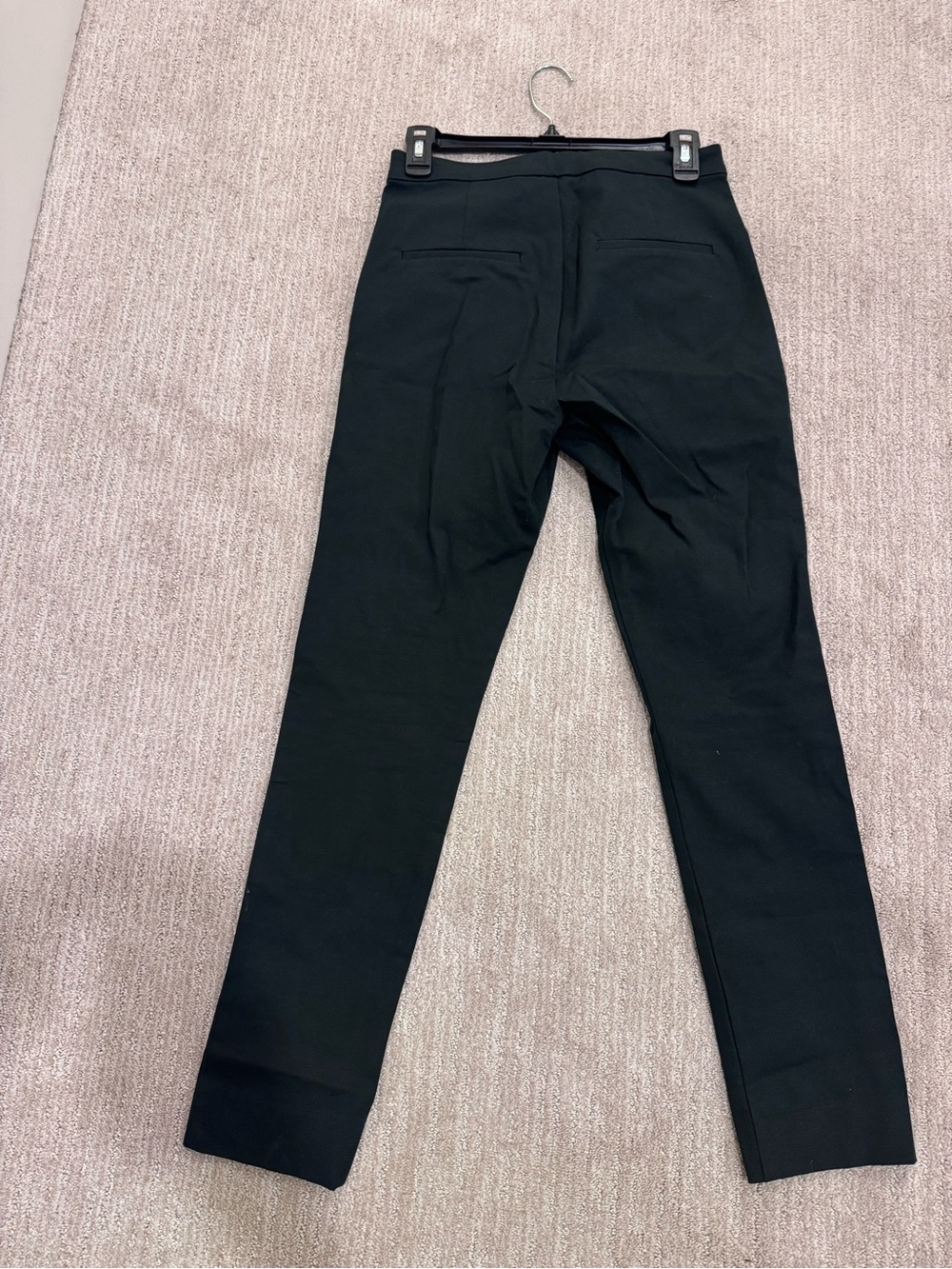 Mango Black Straight-Leg Womens Pants